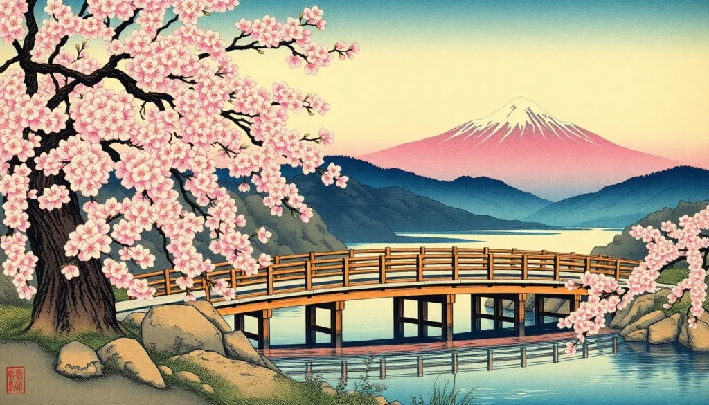 vintage japanese art